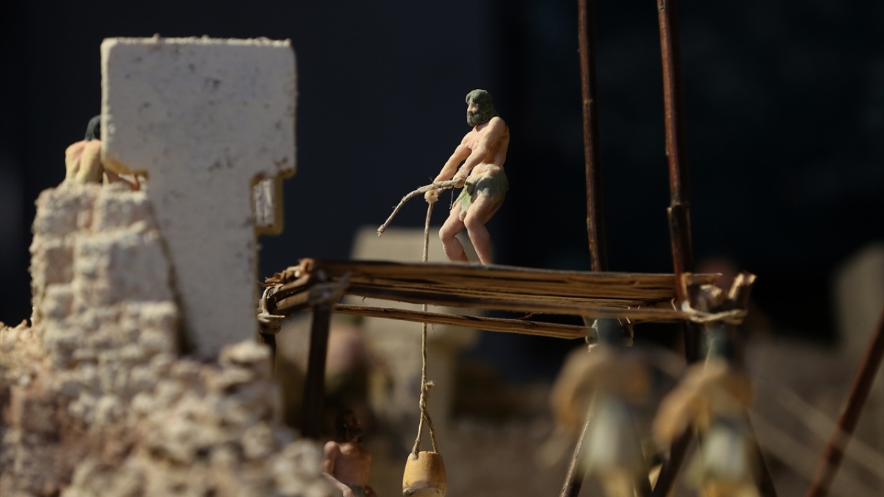 Müzede Göbeklitepe canlandırması da yer alıyor.