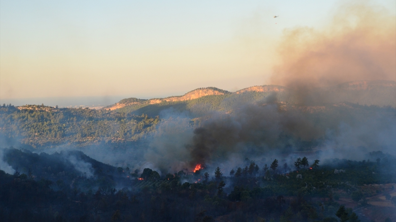 Yaylaalan Mahallesi Viraj mevkisinde ormanlık alanda henüz belirlenemeyen nedenle yangın başladı. 