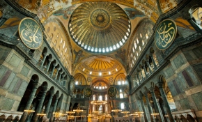 Ayasofya Camii'nde akustik ses denemesi yapıldı