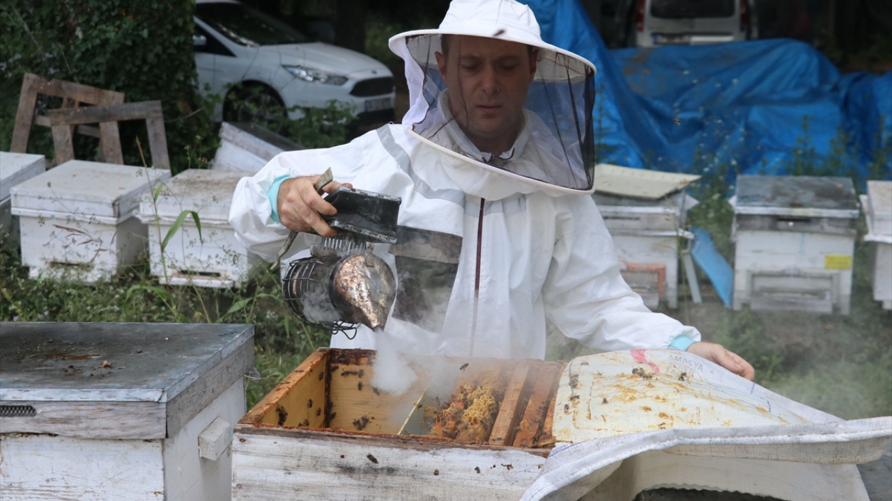 Arıcılığa başlamaya karar verdiklerinde çevresindekilerin buna şaşırdığını dile getiren Keskin, şunları kaydetti: