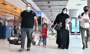 Suudi Arabistan mahsur kalan aile Türkiye'ye getirildi