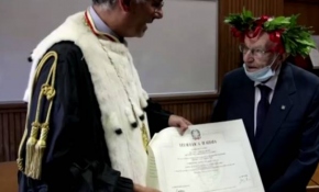 İtalya'nın en yaşlı öğrencisi 96 yaşında mezun oldu