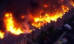 ABD'de çıkan yangında 125 kişi evsiz kaldı