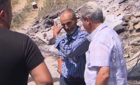 Yangında hem evi hem de 15 kurbanlığının parası kül oldu