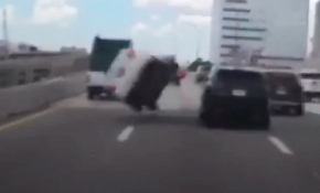 ABD’de otobandaki kaza kamerada