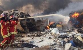 Lübnan büyük bir patlamayla sarsıldı