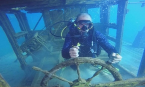 62 yıl önce batan Rus şilebinin içi görüntülendi