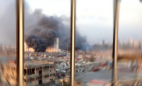 Lübnanlılar patlama dehşetini böyle yaşadı