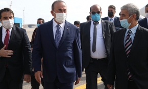 Dışişleri Bakanı Çavuşoğlu Libya'da