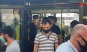 Kaymakam tedbirlere uymayan otobüsteki yolcuları indirdi