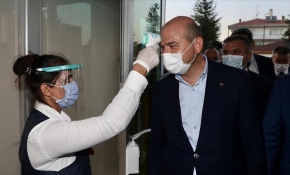 İçişleri Bakanı Süleyman Soylu 'düğün salonu' denetimine katıldı