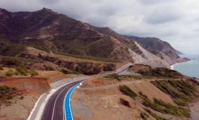 Türkiye'nin en uzun ve en zevkli bisiklet parkuru havadan görüntülendi