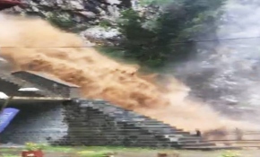 Ayder Yaylası'nda sel ve heyelan