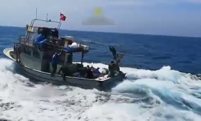 Yunan güçlerinin Marmaris'te yata saldırısıyla ilgili yeni görüntüler çıktı