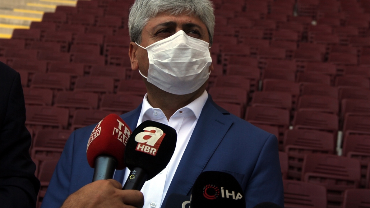 Stadyumun kaba inşaatının bittiğini anımsatan Doğan, şöyle konuştu: