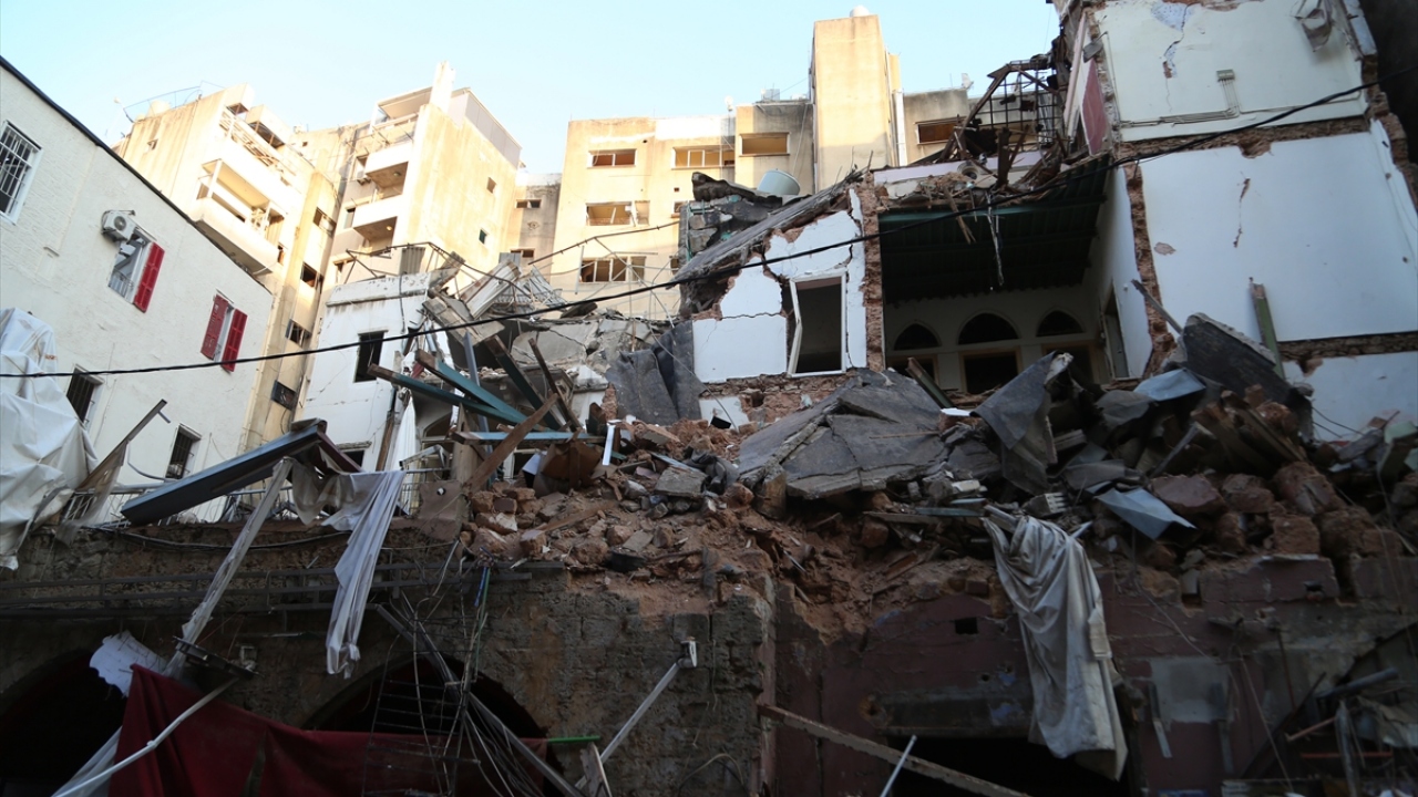 Beyrut Limanı`ndaki patlama