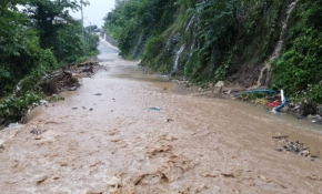 Trabzon'da şiddetli yağış toprak kaymasına yol açtı