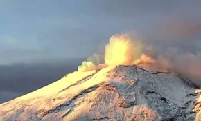 Meksika'da Popocatepetl Yanardağı patladı