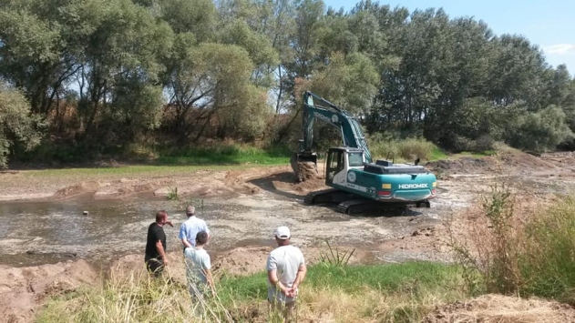 DSİ'nin nehirdeki çalışmaları çeltik üreticilerine can suyu oldu