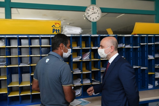 Ulaştırma ve Altyapı Bakanı Adil Karaismailoğlu Van'da