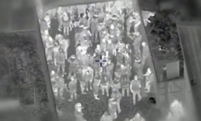 'Sosyal mesafesiz' parti drone ile görüntülendi