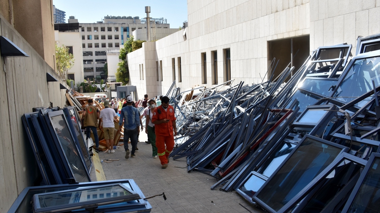Beyrut Limanı`ndaki patlama