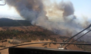 Antalya'da orman yangını