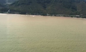 Giresun'daki sel sonrası Karadeniz böyle görüntülendi