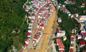 Selin vurduğu Dereli havadan görüntülendi