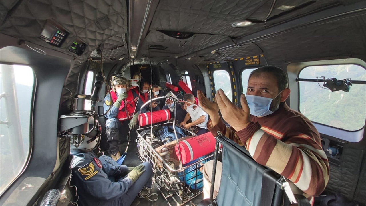 Helikopterde şükür duası