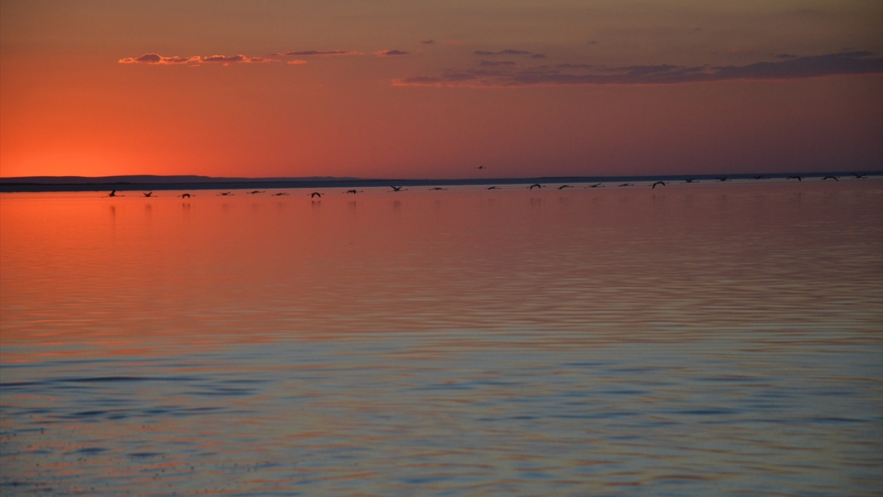 Konya, Ankara ve Aksaray sınırları içinde bulunan, kapalı havza özelliği taşıyan Tuz Gölü, Türkiye`nin tuz ihtiyacının büyük bir bölümünü karşılamanın yanında doğal güzelliğiyle de dikkat çekiyor.