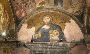 İbadete açılan Kariye Camii'nin içi görüntülendi