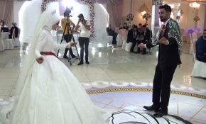 Koronavirüs duyarlılığıyla yapılan düğün örnek oldu