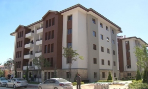 Elazığ'da depremzedeler için inşa edilen konutlarda sona doğru