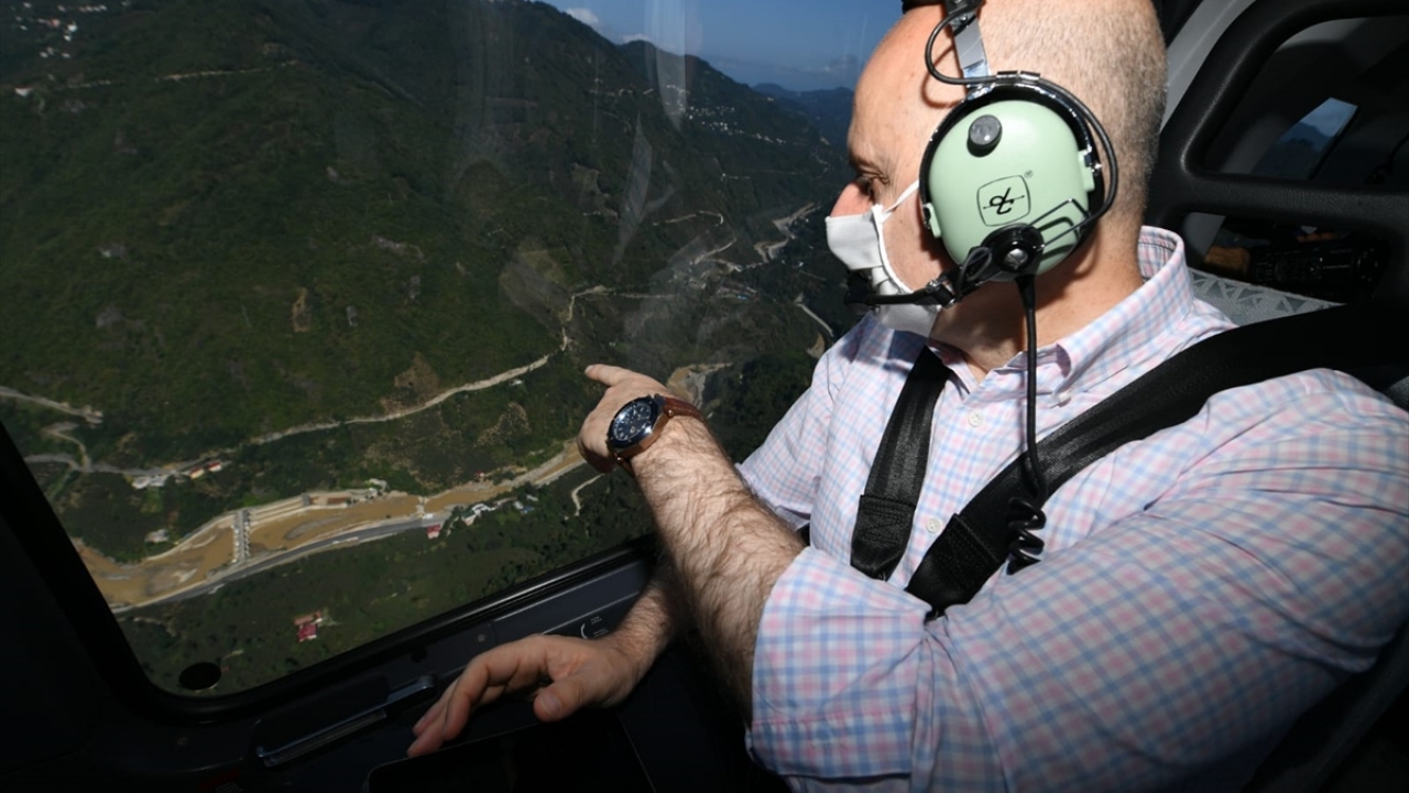 Dereli ve Doğankent yolunda hasar gören kısımların projelendirmesi başlatıldı