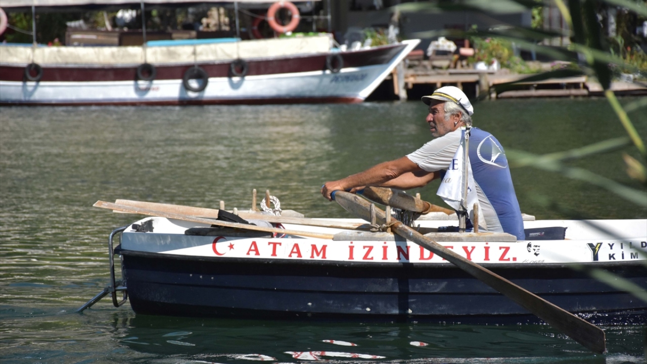 Ürkmez, yaptığı açıklamada, 7 yaşından beri kürek çektiğini söyledi.