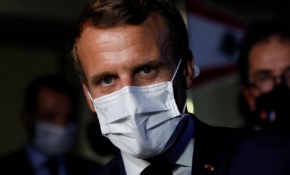 Macron bu kez de Lübnan'da yuhalandı