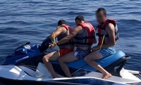 Jet ski ile Yunanistan'a kaçmaya çalışan FETÖ şüphelileri yakalandı