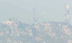 Meis'te Yunanistan'ın telsiz ve radar istasyonu görüntülendi