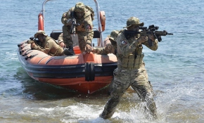 SAT-SAS komandoları Akdeniz Fırtınası estirdi