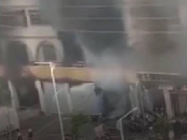 Çin’de otelde doğalgaz patlaması