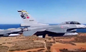 Akdeniz Fırtına'sında F-16 ile tatbikat