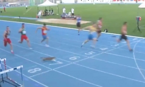 Son anda yarışa dahil oldu, sporcuları ve izleyenleri şaşırttı