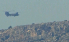 Yunanistan Cumhurbaşkanı Meis Adası’na askeri helikopterle indi