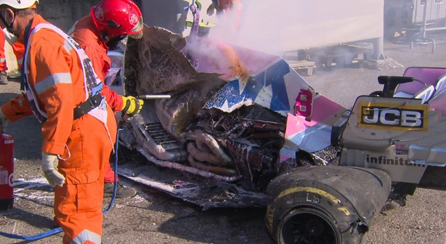 Formula 1de olaylı yarış
