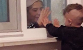 Karantina sonrası duygusal kavuşma