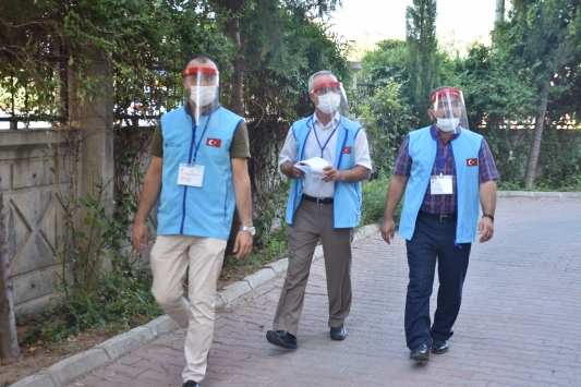Müftülük personeli filyasyon ekiplerine destek oluyor
