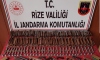 Rize'de kaçak silah atölyesine yönelik operasyonda 3 kişi gözaltına alındı