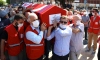 Suriye'de şehit olan Türk Kızılay personeli Arif Kıdıman'ın cenazesi toprağa verildi
