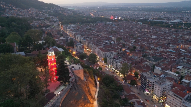 Osmanlı payitahtı Bursanın "Tarih Adası" şekillenmeye başladı